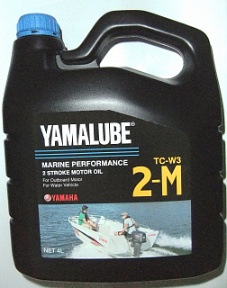 Масло YAMALUBE 2-M TC-W3 минеральное 4л