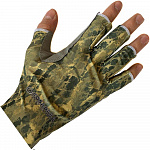 Перчатки эласт. без пальц. Sun Gloves, цвет Sand Snake, р-р L/XL (Kosadaka) ISSB-GL-Sa-L/XL - фото 1