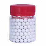 Шарики для пневматики пластиковые STALKER (6мм, 0,12г, 250 шт./банка, белые) - фото 2