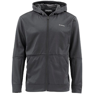 Толстовка Simms Challenger Hoody - Full Zip (Black, L)