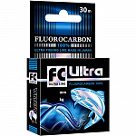 Леска Aqua FC Ultra Fluorocarbon 100% 0.14mm 30m - фото 1