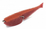 Поролоновая рыбка &quot;LEX&quot; 7см., кирпичное тело/оранжевая спина/красный хвост - фото 1