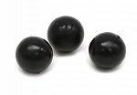 Бусина фидерная Namazu Soft Beads, PVC, d-5,курглая, черная (уп.20 шт.)	 - фото 1
