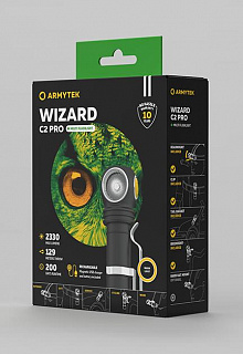 Налобный фонарь ARMYTEK Wizard С2 Pro Magnet USB Белый