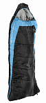 Спальный мешок Campus ADVENTURE 300SQ L-zip (одеяло -8С, 240Х95см) (цвет black700/lt.blue802) - фото 1