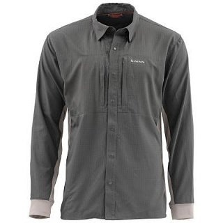 Рубашка Simms Intruder BiComp Shirt '20 (Slate, M)