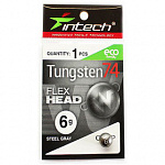 Разборный груз Intech Tungsten 74 Steel Gray 3.0 g (2шт.) - фото 1