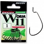 Крючки Decoy Worm 11 #2 (9шт./упак) - фото 1