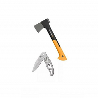 Промо-набор лимитированной серии. Топор FISKARS X7 + Нож Gerber ParaframeTM