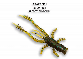 Мягкая приманка Crazy Fish Crayfish 1.8&quot; 26-45-42-6