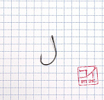 Крючок KOI &quot;J-TROUT&quot;, размер 4 (INT), цвет BN (10 шт.) - фото 1