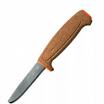Нож Morakniv Floating Serrated Knife, нержавеющая сталь, пробковая ручка - фото 1