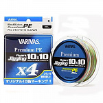 Плетеный шнур VARIVAS Avani Jigging 10x10 Premium PE x4 200м. #1.0 8.18 кг. - фото 1