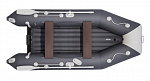 Лодка надувная АКВА 3600 НДНД графит/светло-серый - фото 1