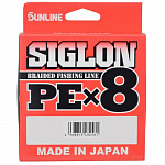 Шнур плетёный SUNLINE &quot;SIGLON  PEx8&quot; Light Green 150m #1.2/20lb 9.2kg - фото 1