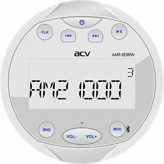 Аудиосистема ACV, белый, USB/SD/FM/AM/4*40 Вт. (AMR-801RW)