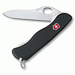 Нож перочинный Victorinox Sentinel 111мм., черный, с крепл.на ремень - фото 1