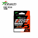 Шнур плетеный Intech First Braid X8 100m (#0.6 / 5,45kg) - фото 2