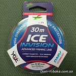 Леска Intech Invision Ice Line 30m (0.12mm/1.27kg) - фото 1