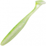 Виброхвост JACKALL Rhythm Wave 5.8&quot; (5 шт.) цв. chartreuse back shad - фото 1