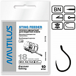 Крючок Nautilus Sting Feeder S-1116BN №12 - фото 1