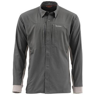 Рубашка Simms Intruder BiComp Shirt '20 (Slate, XL)