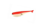 Поролоновая рыбка Classic Fish CD 11 WRB (белое тело/красн. спина/красн. хвост) - фото 1