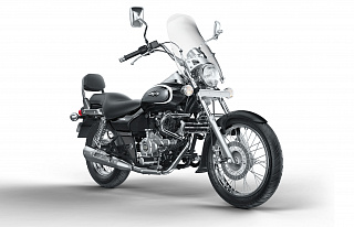 Мотоцикл Bajaj Avenger 220 Cruise черный глянцевый