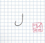 Крючок KOI &quot;J-TROUT&quot;, размер 6 (INT), цвет BN (10 шт.) - фото 1