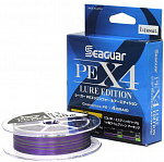 Плетеный шнур SEAGUAR PE X4 Lure Edition #0.25 150 м. 2.2 кг - фото 1