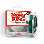 Шнур плет. FANATIK  Super Jig  PE X8 100м. (#0,4) 0,10мм. (4.8кг.)  GREEN - фото 1