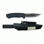 Нож Bushcraft Survival (Black/Grey) - длина / толщина лезвия, мм: 106/2,5 - фото 1