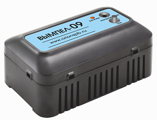 Зарядное устройство  Вымпел-09(автомат,0.2-1.2А,12-16В,для гелев.и кисл.АКБ с рег.ток+напр)